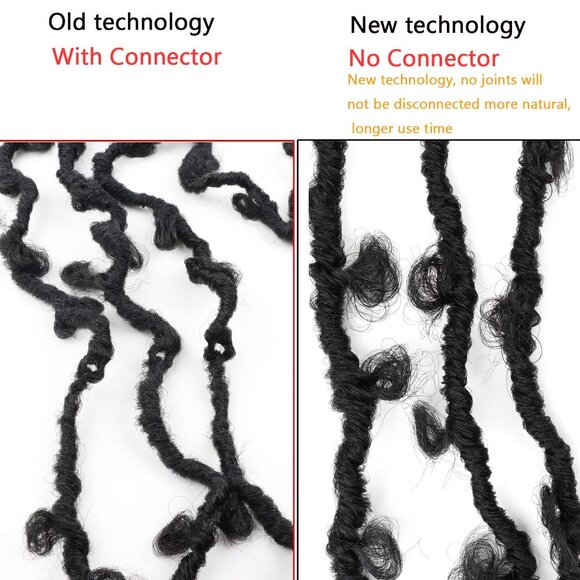 Crochet Hair Faux Locs 36 Inch Synthetic Pre Twisted for Black Women 5 Pack - Picture 2 of 7